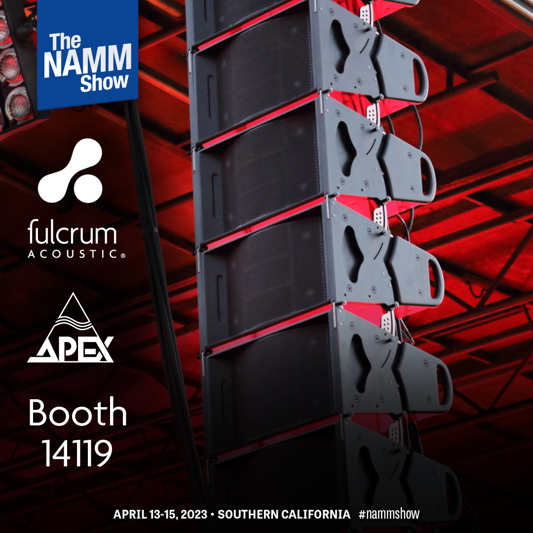 Fulcrum Acoustic to Feature Passive Cardioid Technology™ at